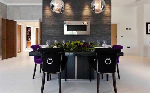 Velvet Dining Chairs in 20 Sophisticated Dining Rooms